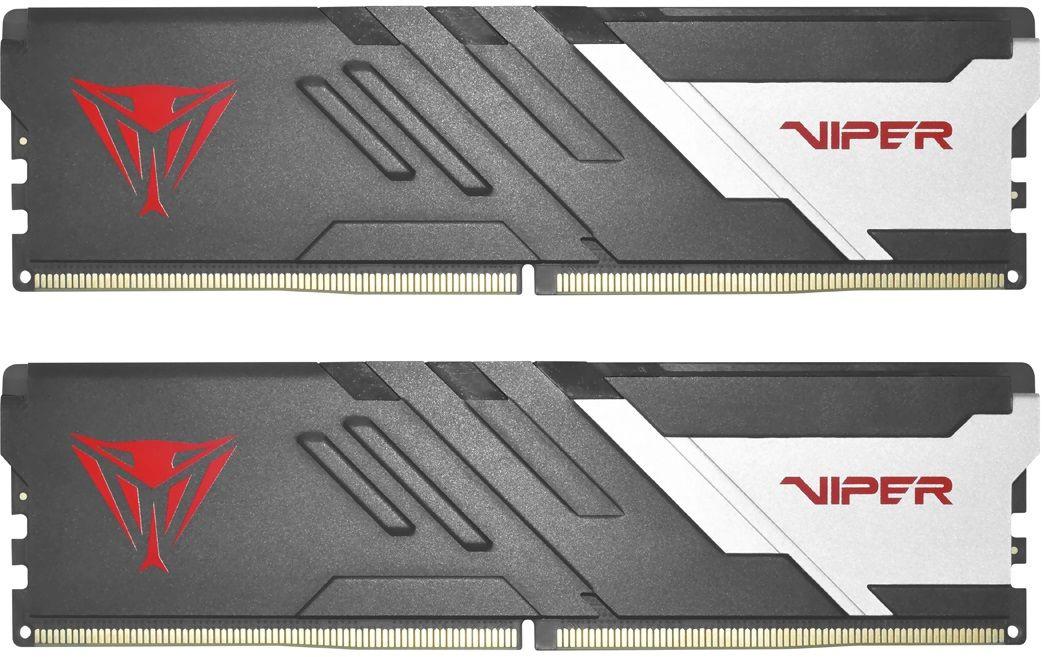 0a2356d5840c245392e273849ce2db6c.jpg Память DDR5 2x16Gb 6600MHz Patriot PVV532G660C34K Viper Venom RTL Gaming PC5-52800 CL34 DIMM 288-pin 1.4В kit с радиатором Ret — изображение 1