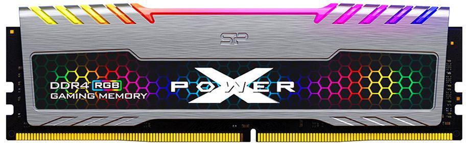 245bc351e8b06b255515d907a288bedc.jpg Память DDR4 8Gb 3600MHz Silicon Power SP008GXLZU360BSB Xpower Turbine RGB RTL PC4-28800 CL18 DIMM 260-pin 1.35В kit single rank с радиатором Ret — изображение 1